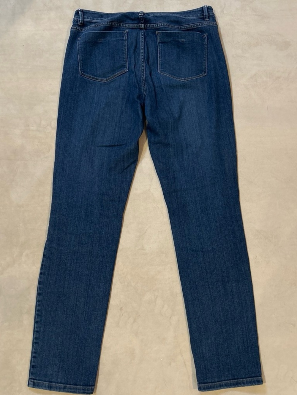 J. Jill Straight-Leg Jeans in Dark Blue - Picture 3 of 3
